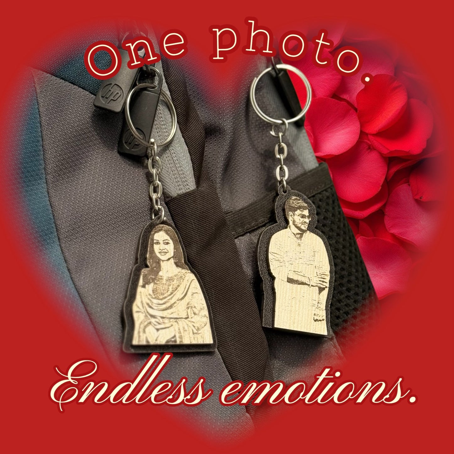 Personalized Photo Keychain